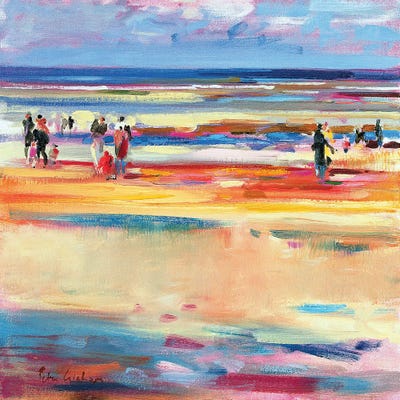 Boulevard de Boudin, 2001 by Peter Graham canvas print