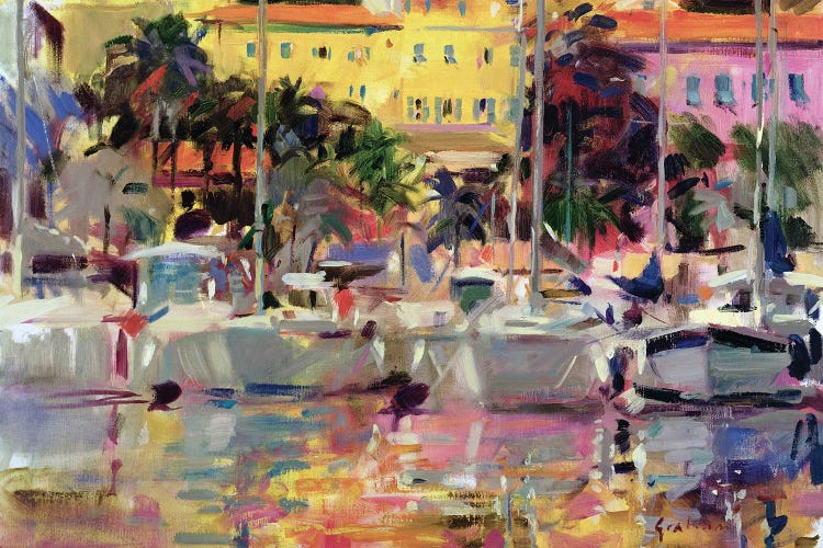 Golden Harbour Vista by Peter Graham wall art