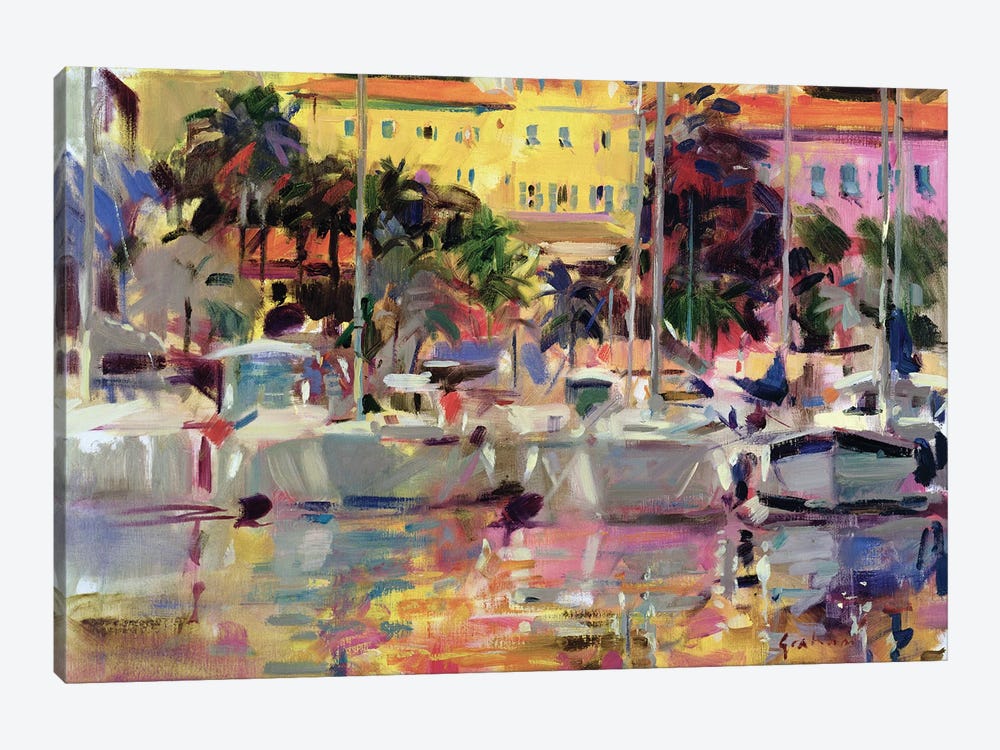 Golden Harbour Vista by Peter Graham 1-piece Canvas Print
