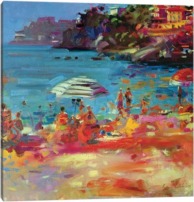 Monaco Coast, 2000 Canvas Art Print