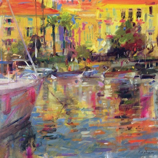 Peter Graham: Riviera Moorings by Peter Graham