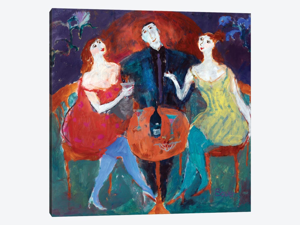 Ladies' Man, 2004 by Susan Bower 1-piece Canvas Wall Art
