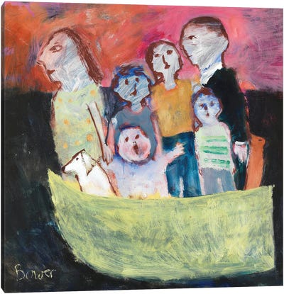 Nuclear Family, 2011 Canvas Art Print