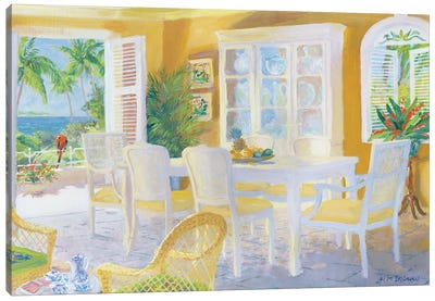 Caribbean Coffee Canvas Art Print