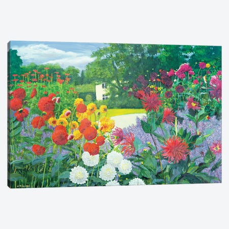 Garden And House Canvas Print #BMN11843} by William Ireland Canvas Artwork