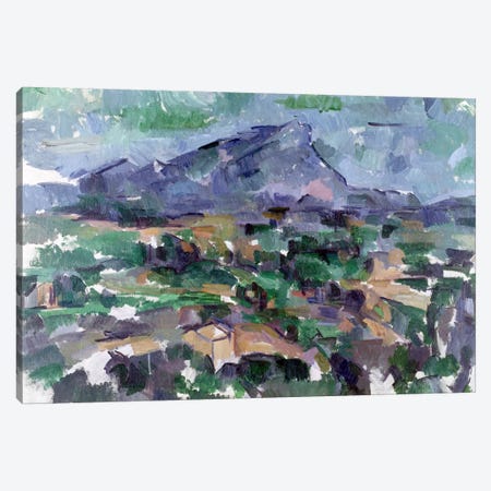 Montagne Sainte-Victoire, 1904-06  Canvas Print #BMN1184} by Paul Cezanne Canvas Artwork