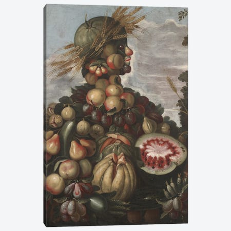 Autumn, C.1580-1600 Canvas Print #BMN11853} by Giuseppe Arcimboldo Canvas Art Print