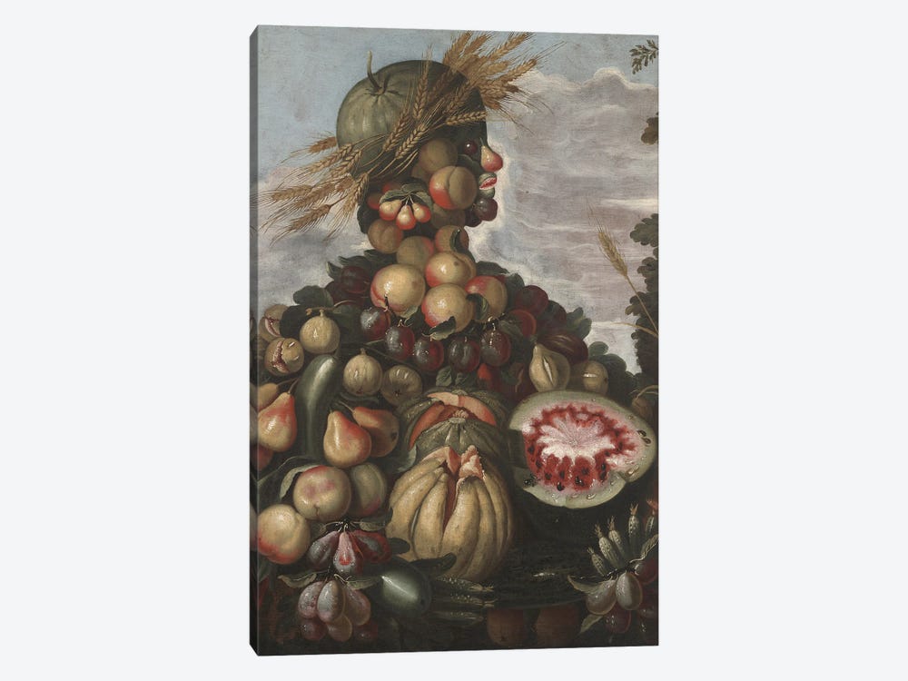 Autumn, C.1580-1600 by Giuseppe Arcimboldo 1-piece Canvas Print