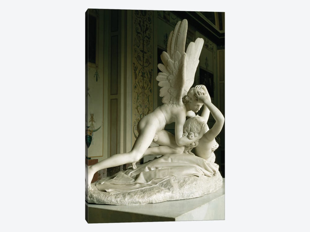 Cupid And Psyche, 1796 by Antonio Canova 1-piece Canvas Print