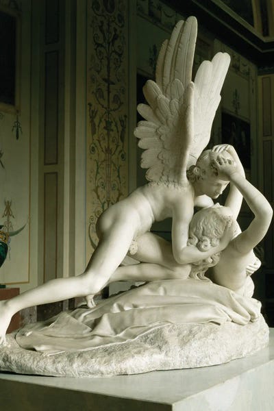 Mythological Figures: Cupid And Psyche, 1796 by Antonio Canova