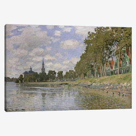 Zaandam  Canvas Print #BMN1186} by Claude Monet Canvas Wall Art