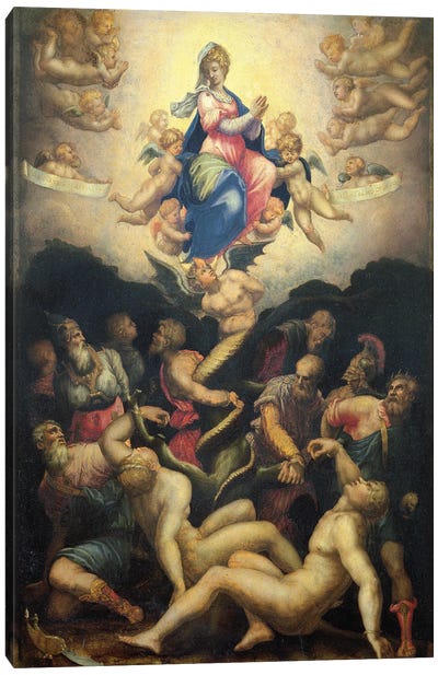 Allegory Of The Immaculate Conception Canvas Art Print