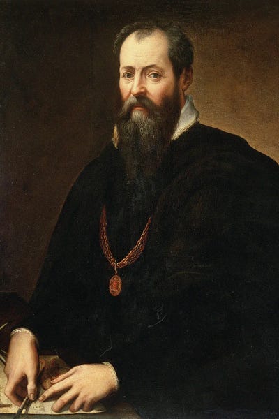 Renaissance: Self Portrait, 1566-68 by Giorgio Vasari