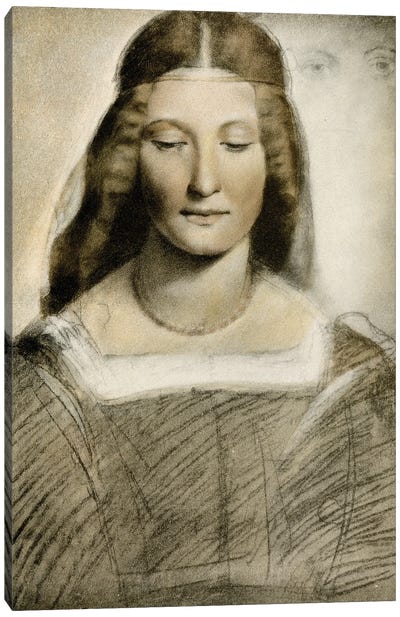 Female Portrait Canvas Art Print