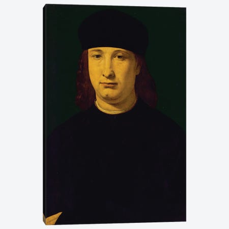 The Poet Casio, C.1495-1500 Canvas Print #BMN11884} by Giovanni Antonio Boltraffio Canvas Art Print