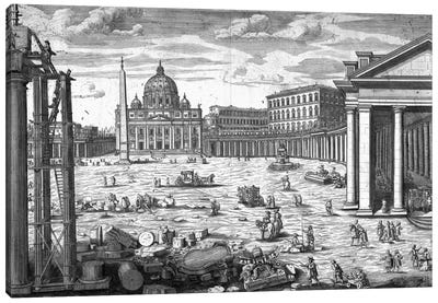 View Of St. Peter's, Rome Canvas Art Print
