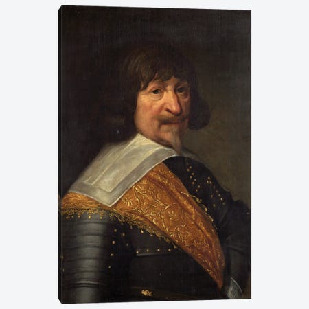 Sir Daniel Balfour, C.1635 Canvas Print #BMN11947} by Jan Anthonisz Van Ravesteyn Canvas Wall Art