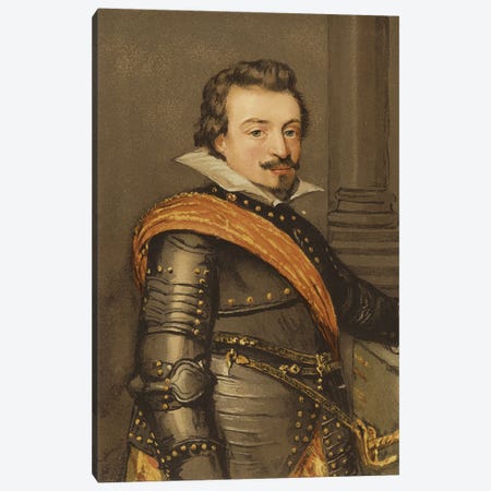 John Viii, Count Of Nassau-Siegen Canvas Print #BMN11948} by Jan Anthonisz Van Ravesteyn Art Print