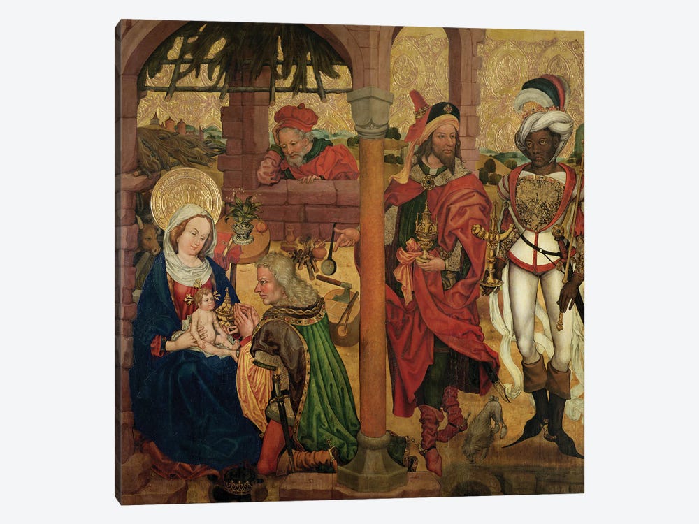 Adoration Of The Magi, C.1475 1-piece Canvas Artwork
