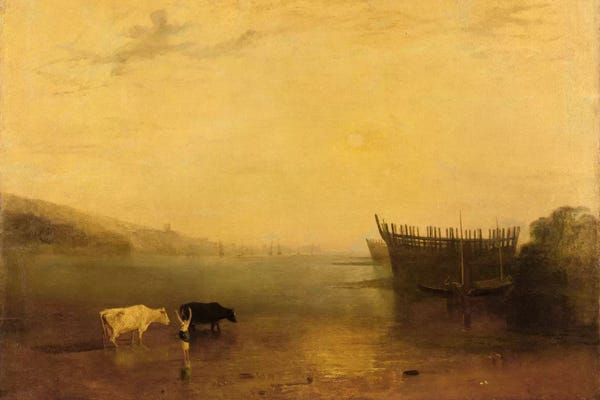 J.M.W. Turner: Teignmouth Harbour, c.1812 by J.M.W. Turner