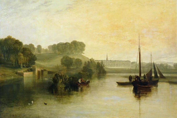 Petworth, Sussex, the Seat of the Earl of Egremont: Dewy Morning, 1810  by J.M.W. Turner wall art