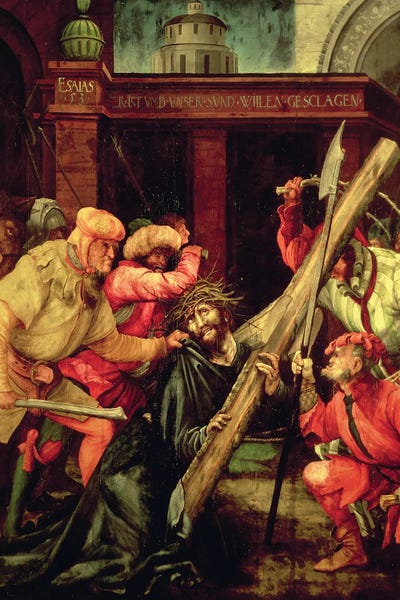 Renaissance: Christ Carrying The Cross by Matthias Grünewald