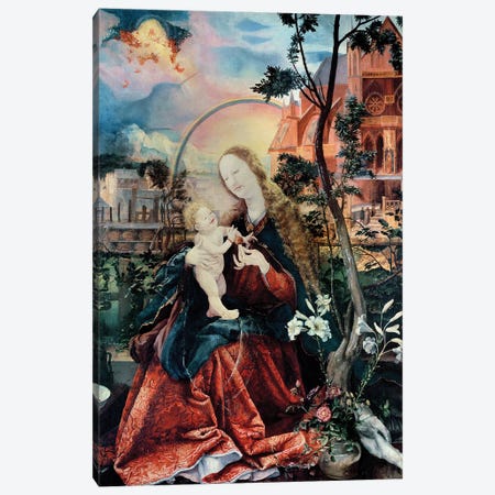 The Stuppach Madonna, 1518 Canvas Print #BMN11999} by Matthias Grünewald Canvas Artwork