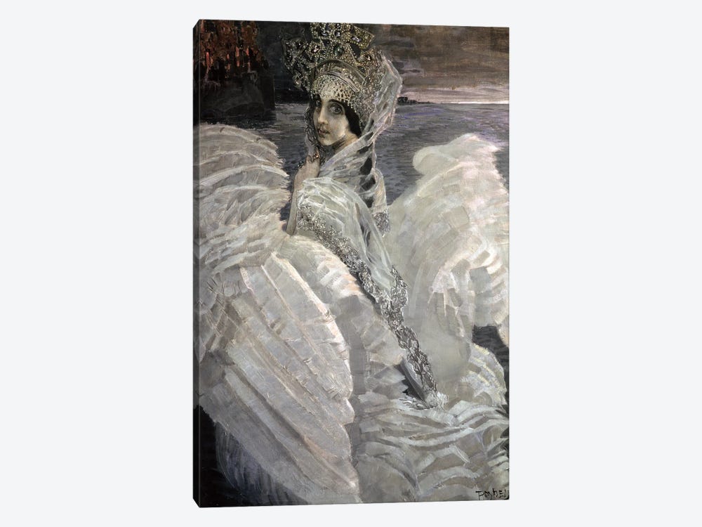 The Swan Princess, 1900 by Mikhail Aleksandrovich Vrubel 1-piece Canvas Print