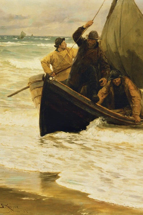 Fisherman Returning Home, Skagen, 1885