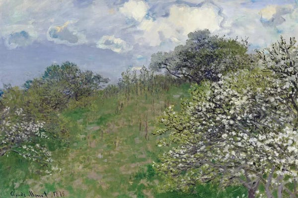 Spring: Spring, 1875 by Claude Monet