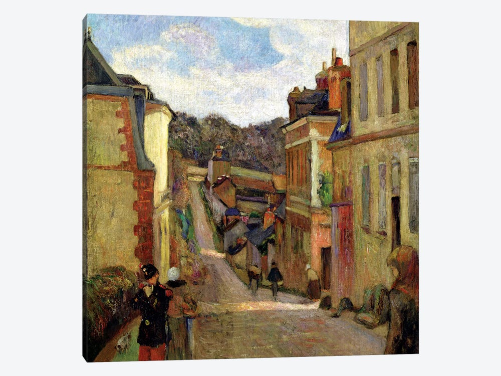 A Suburban Street, 1884 by Paul Gauguin 1-piece Canvas Art