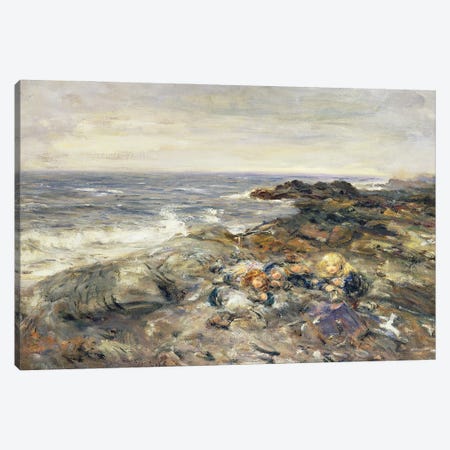 Flotsam And Jetsam Canvas Print #BMN12148} by William McTaggart Canvas Print