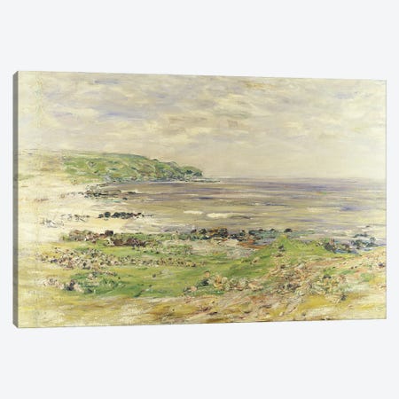 Preaching Of St. Columba, Iona, Inner Hebrides Canvas Print #BMN12156} by William McTaggart Art Print