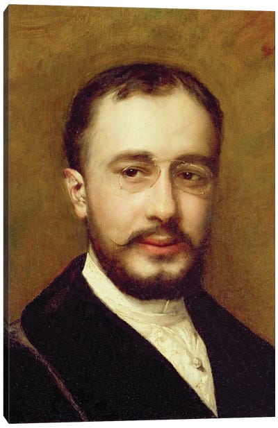 Portrait Of Toulouse-Lautrec Canvas Art Print