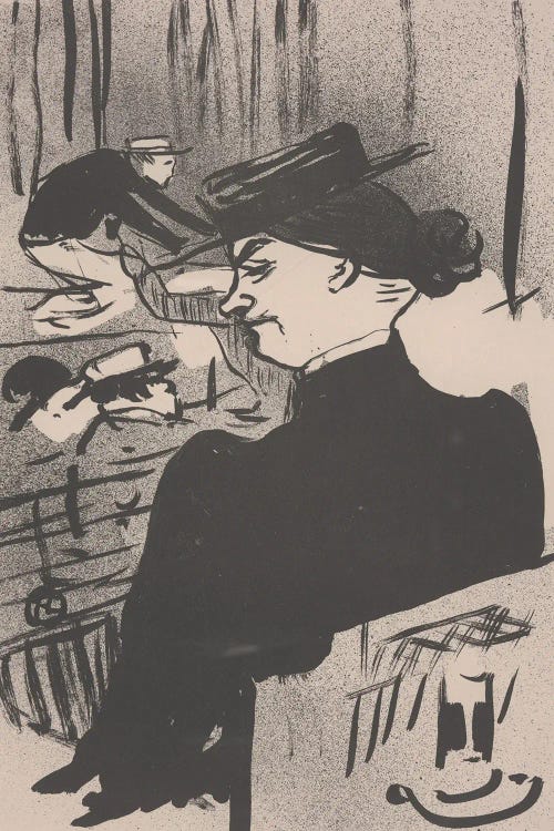 A Spectator During The Song Of Polin, 1893