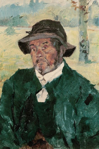Henri de Toulouse-Lautrec: An Old Man, Celeyran, 1882 by Henri de Toulouse-Lautrec