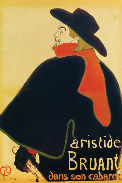 Aristide Bruant In His Cabaret, 1893