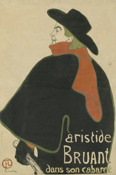 Aristide Bruant, In His Cabaret, 1893