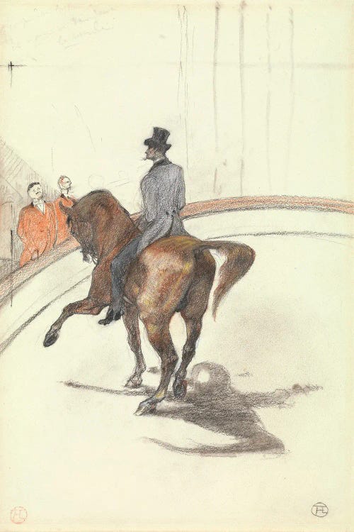 At The Circus: The Spanish Walk, 1899