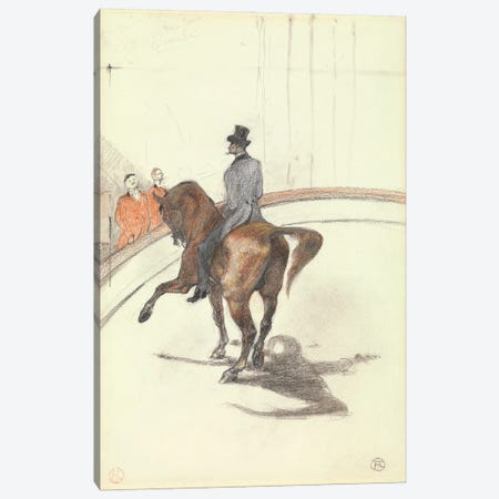 At The Circus: The Spanish Walk, 1899 Canvas Print #BMN12223} by Henri de Toulouse-Lautrec Canvas Art