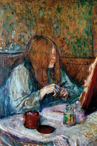 At The Toilet, Madame Poupoule, 1898 by Henri de Toulouse-Lautrec canvas print