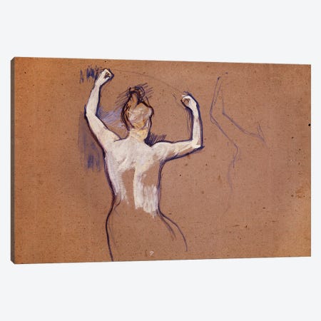 Ballet De Papa Chrysanthme , 1893 Canvas Print #BMN12239} by Henri de Toulouse-Lautrec Canvas Art Print