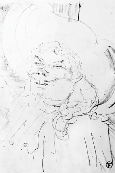 Henri de Toulouse-Lautrec: Benoît-Constant Coquelin As Cyrano De Bergerac, 1898 by Henri de Toulouse-Lautrec