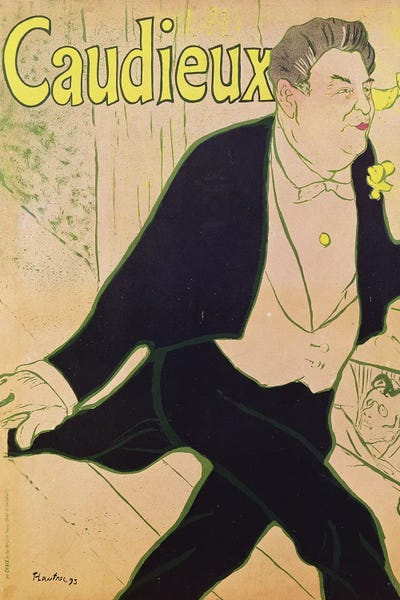 Henri de Toulouse-Lautrec: Caudieux, 1893 by Henri de Toulouse-Lautrec