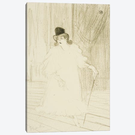 Cecy Loftus, 1895 Canvas Print #BMN12253} by Henri de Toulouse-Lautrec Art Print