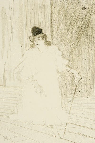 Henri de Toulouse-Lautrec: Cecy Loftus, 1895 by Henri de Toulouse-Lautrec