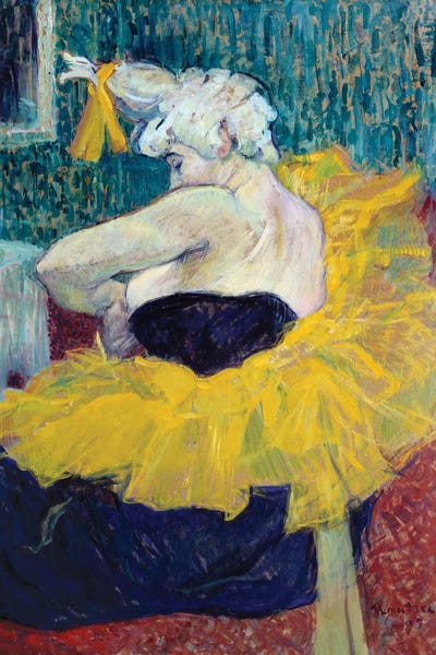 Henri de Toulouse-Lautrec: Clowness Cha-U-Kao by Henri de Toulouse-Lautrec