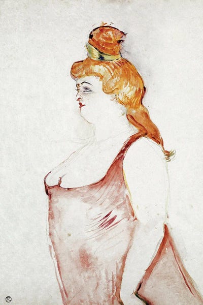Henri de Toulouse-Lautrec: Cocyte In The Beautiful Helene, 1900 by Henri de Toulouse-Lautrec