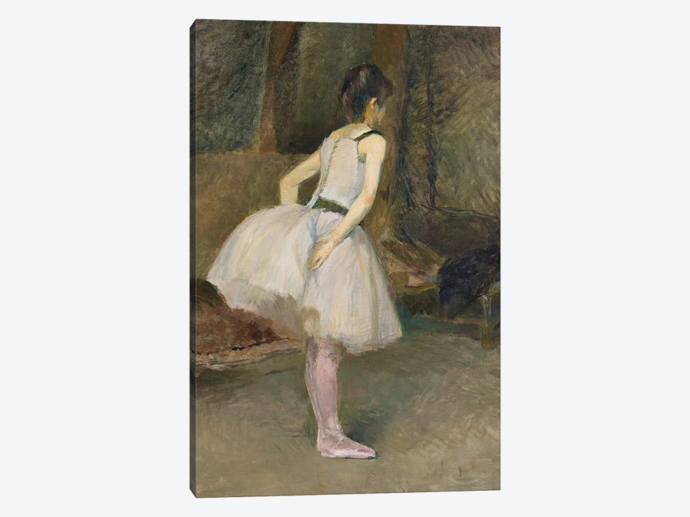 Danseuse, 1888 by Henri de Toulouse-Lautrec 1-piece Canvas Art