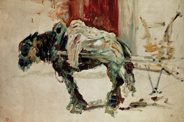 Daught Horse To Celeyran, 1881